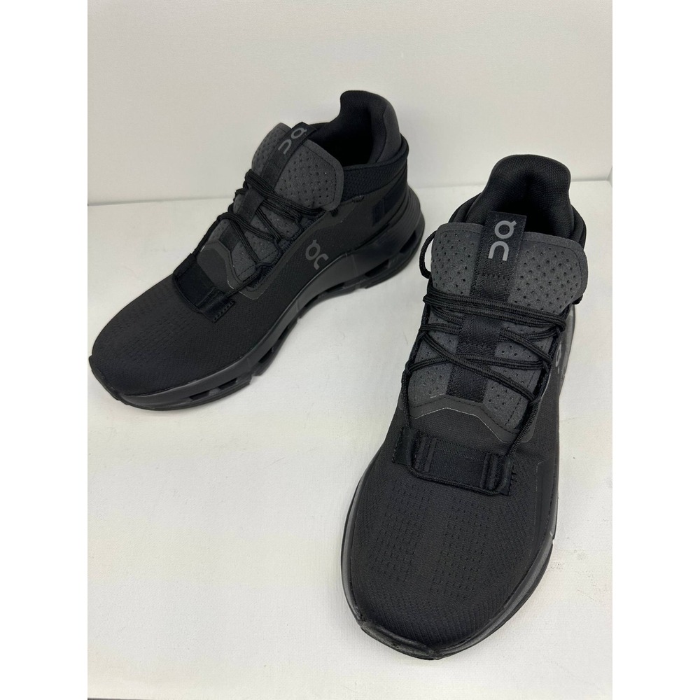 On Cloudnova 2 Womens Running Shoes‎ All Black 3WE30220485 Size 8.5 NEW